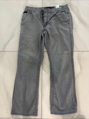 Ariat Men's Straight Gray Jeans with Subtle Distressing